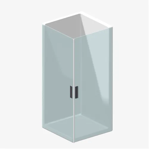 3D model sprchového kútu